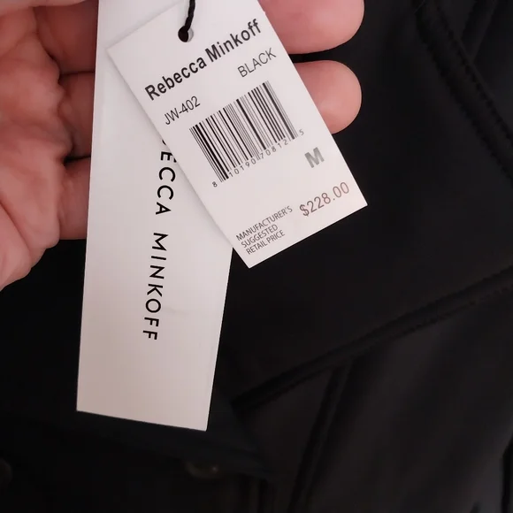 Rebecca Minkoff Water Repellent Trench Coat, NWT, Size M - Picture 5 of 8